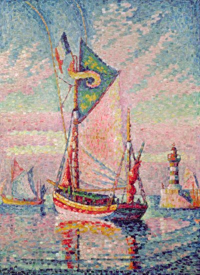 Der Hafen von Concarneau von Paul Signac